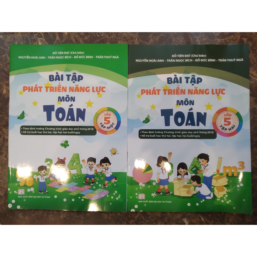 Sách - Combo Bài Tập Phát Triển Năng Lực Môn Toán Lớp 5