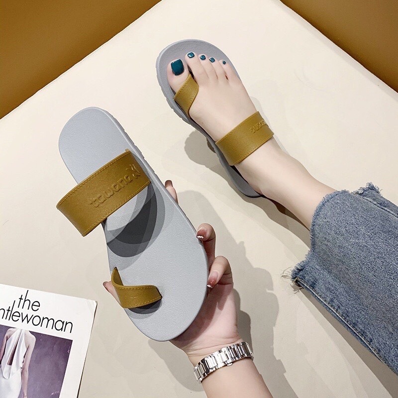 Dép xỏ ngón đi biển đi chơi nhiều màu êm chân