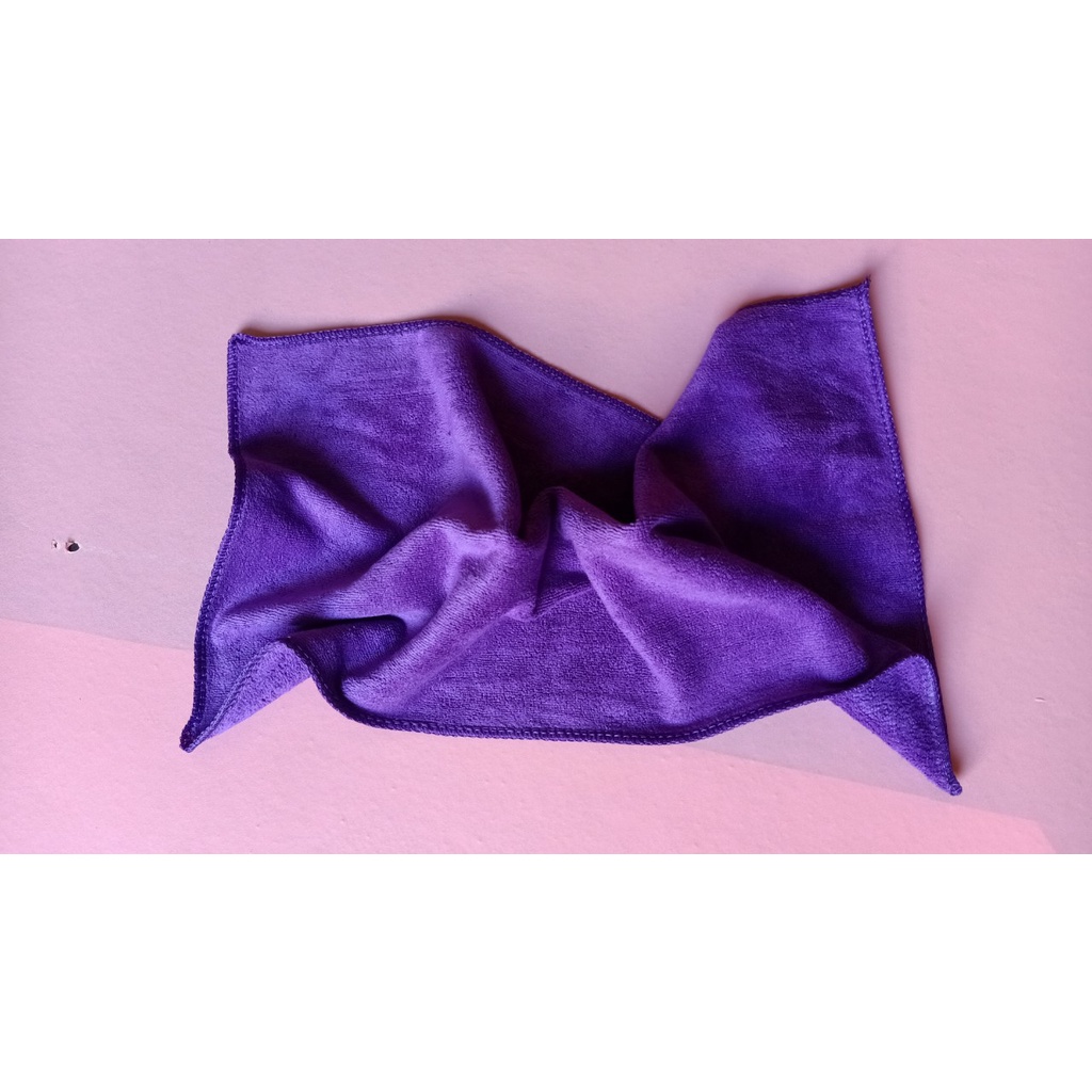 Khăn lau đa năng sợi tổng hợp Microfiber 50x25 và 30x30 siêu mịn mềm mại