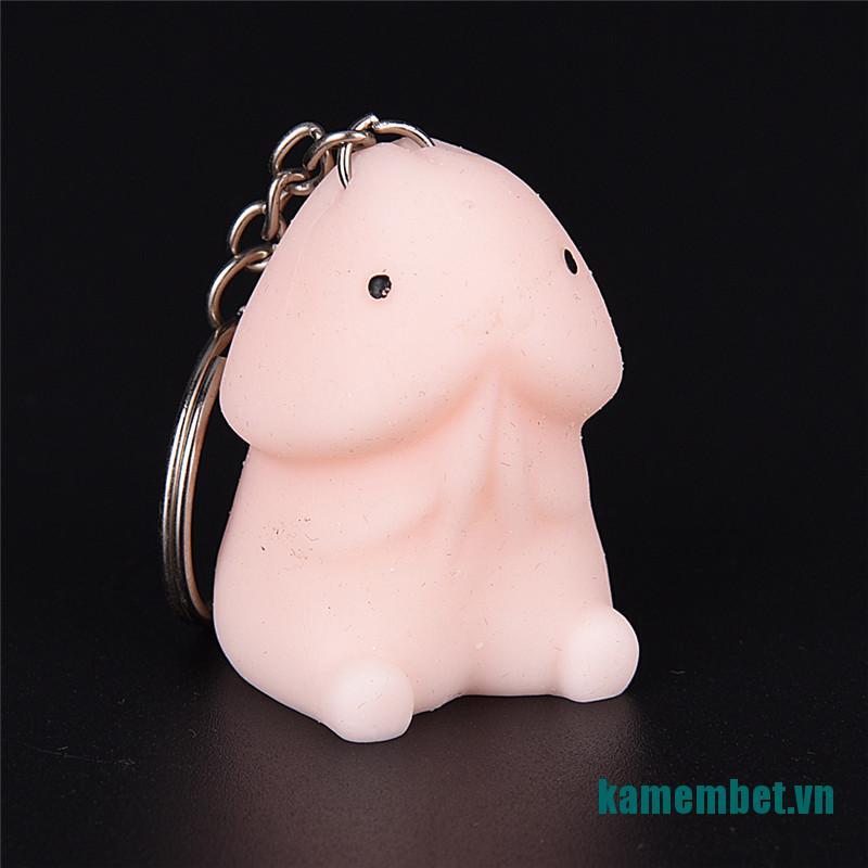 Móc Khóa Đồ Chơi Squishy Dễ Thương Giúp Giảm Stress