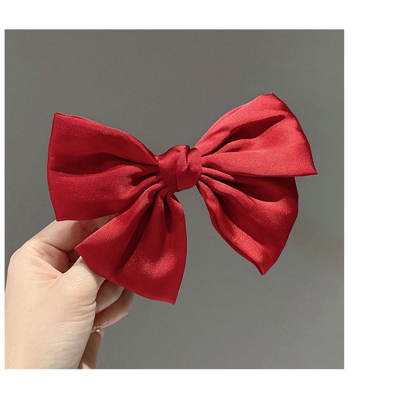 Kẹp Tóc Hình Nơ Ruy Băng Mới 2023 Cho Nữ