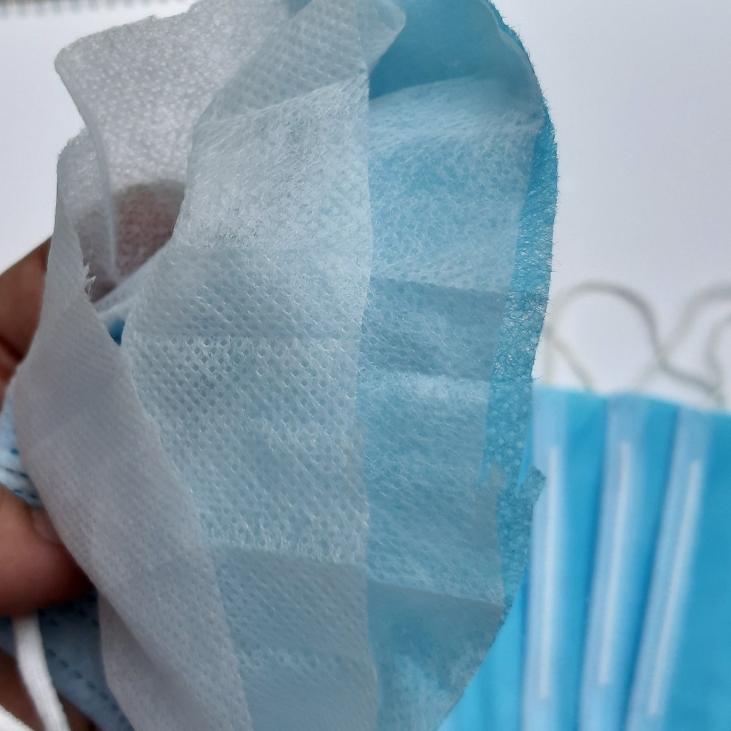 [4 Lớp Dày] Khẩu Trang Y Tế Kháng Khuẩn ECO MASK 1 hộp 50 cái- Nhiều Màu Xám Trắng Xanh Đen