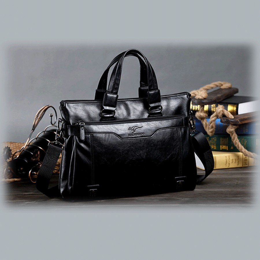 Cặp công sở nam hiệu Badenroo MS 115-3, cặp da nam công sở đựng laptop 15.6 inch | BigBuy360 - bigbuy360.vn