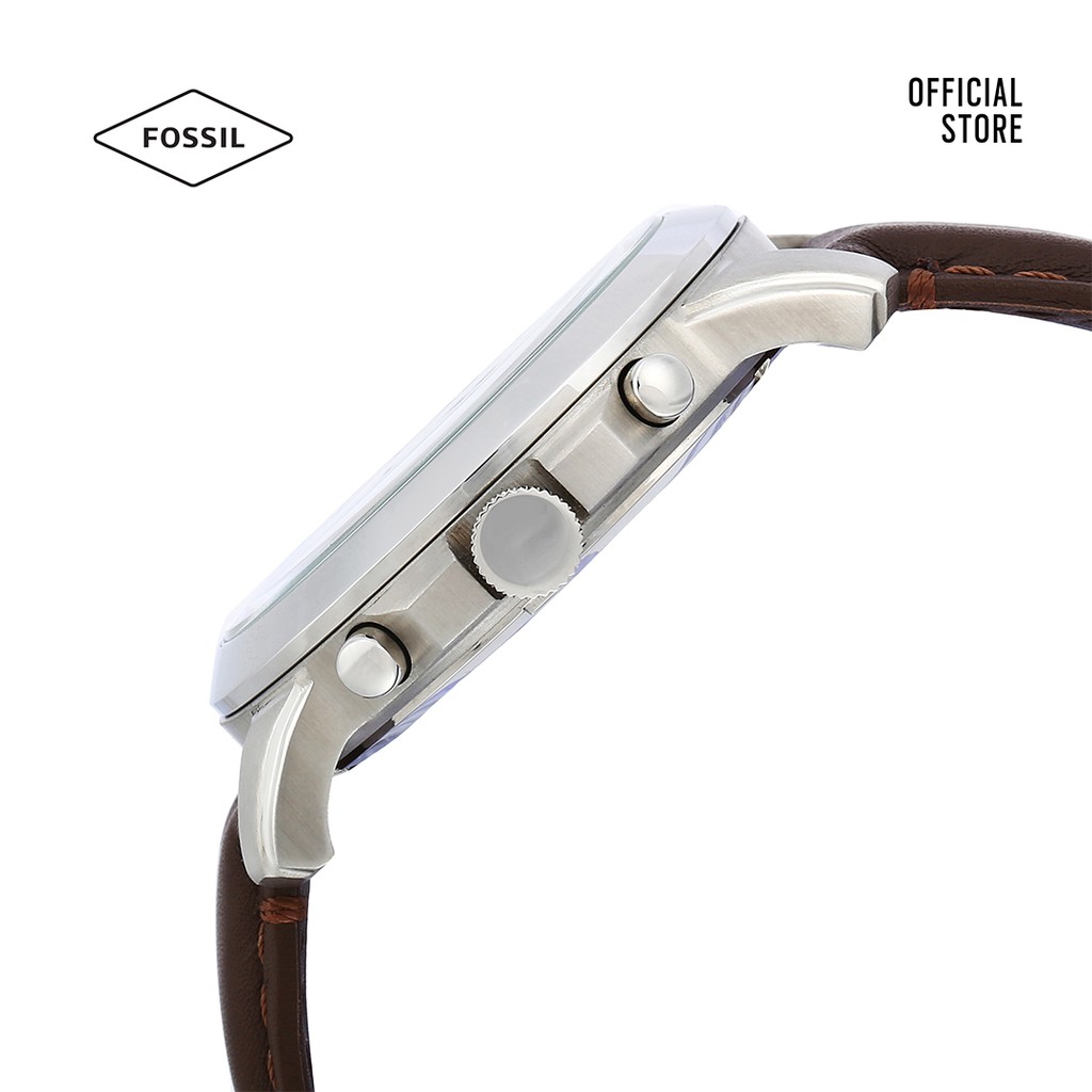 Đồng hồ nam Fossil Grant FS4735IE dây da - nâu