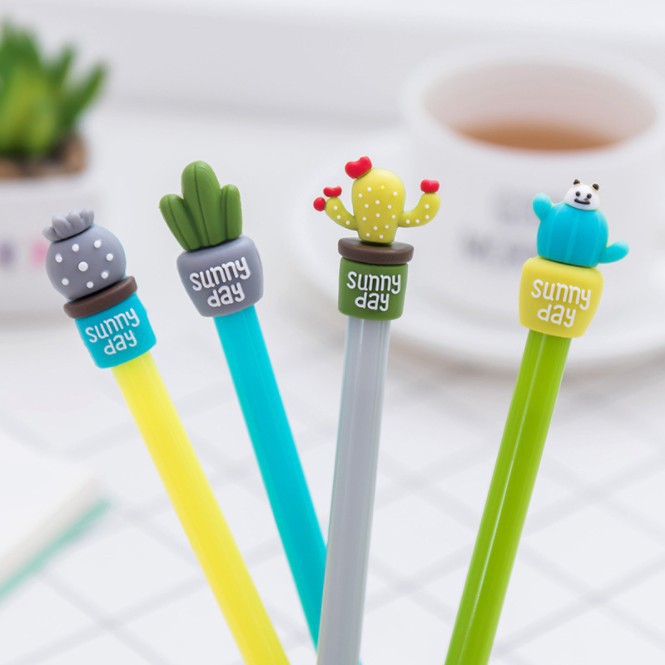 Bút bi nước nhiều màu sắc dễ thương - BMBOOKS