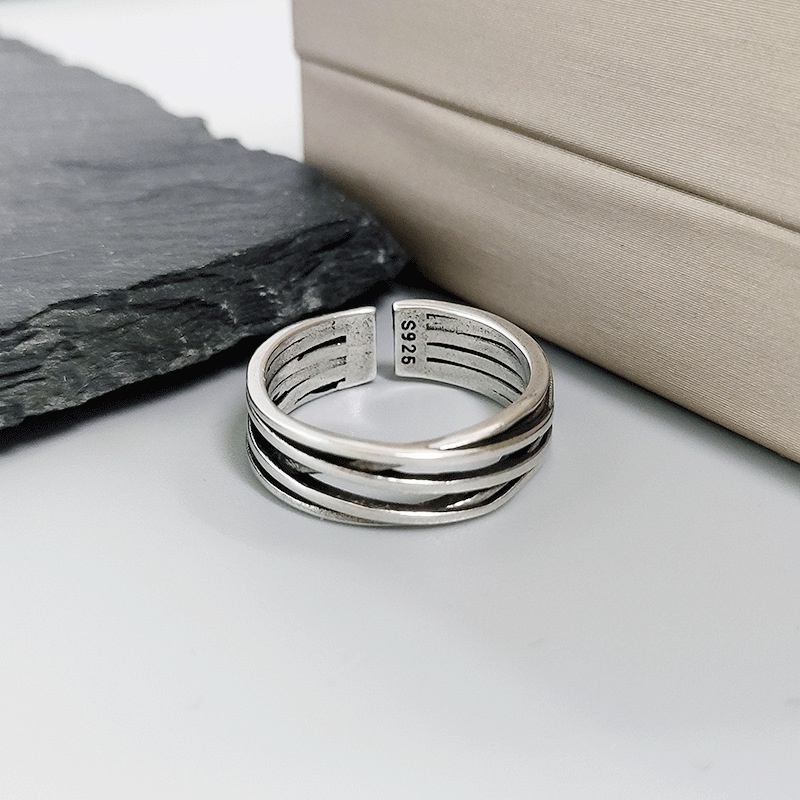 Nhẫn Nam Phong Cách Hip hop Cổ Điển Cá Tính