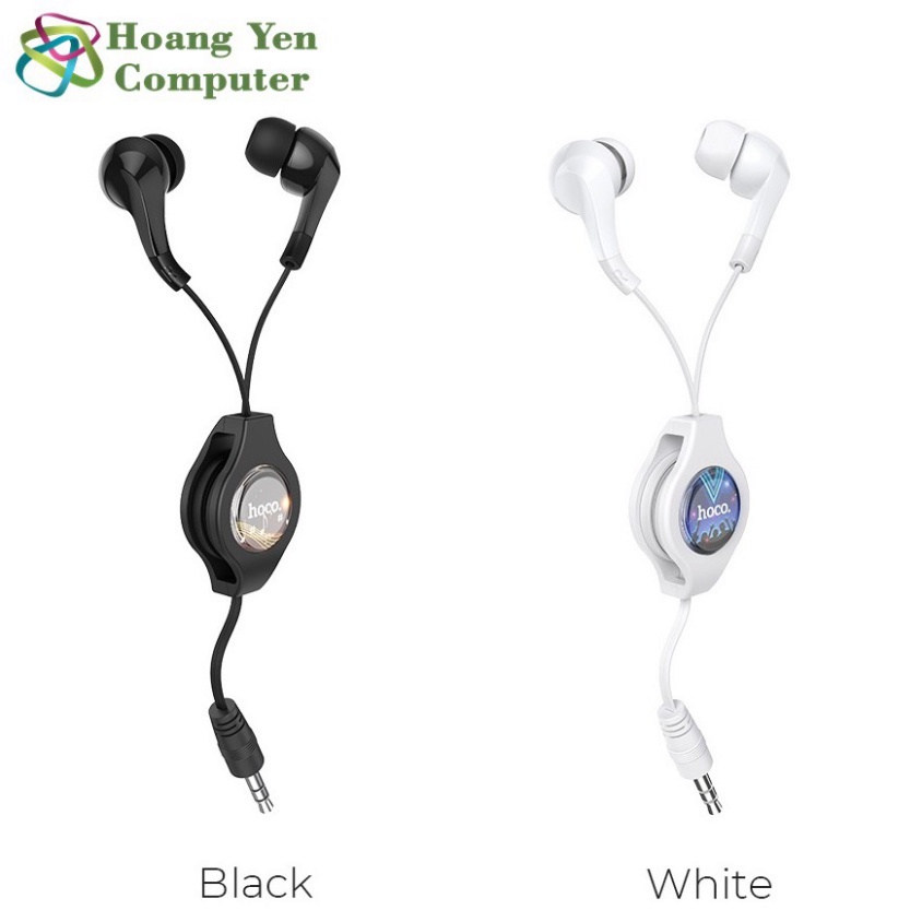 [FREE SHIP] Tai Nghe Dây Rút Hoco M68 Có Micro Đàm Thoại - BH 6 Tháng 1 Đổi 1 Chính Hãng