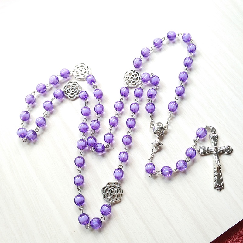 Vòng cổ Chuỗi Hạt Mặt Thánh Giá Và Thánh Giá