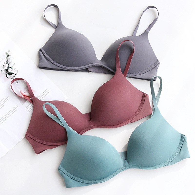 Áo Ngực Không Đường May Màu Trơn Chống Trượt Quyến Rũ Dành Cho Nữ