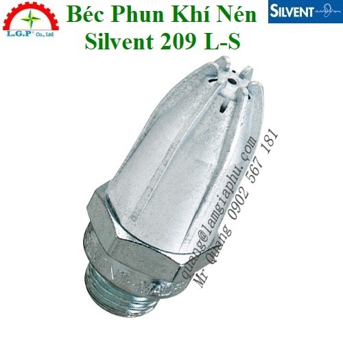 Silvent 209 - Béc Phun Khí Nén Silvent 209 ren kết nối đực G 1/4 "