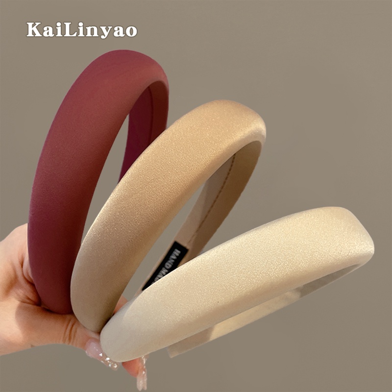 Băng Đô Cài Tóc Bằng Bọt Biển Phong Cách Hàn Quốc Cổ Điển Thời Trang 2022 Dành Cho Nữ Rửa Mặt