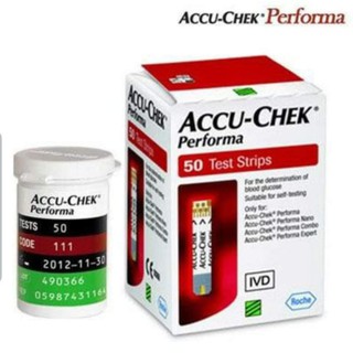 [Hộp 50] Hộp Que Thử Đường Huyết AccuCheck Performa 50 que