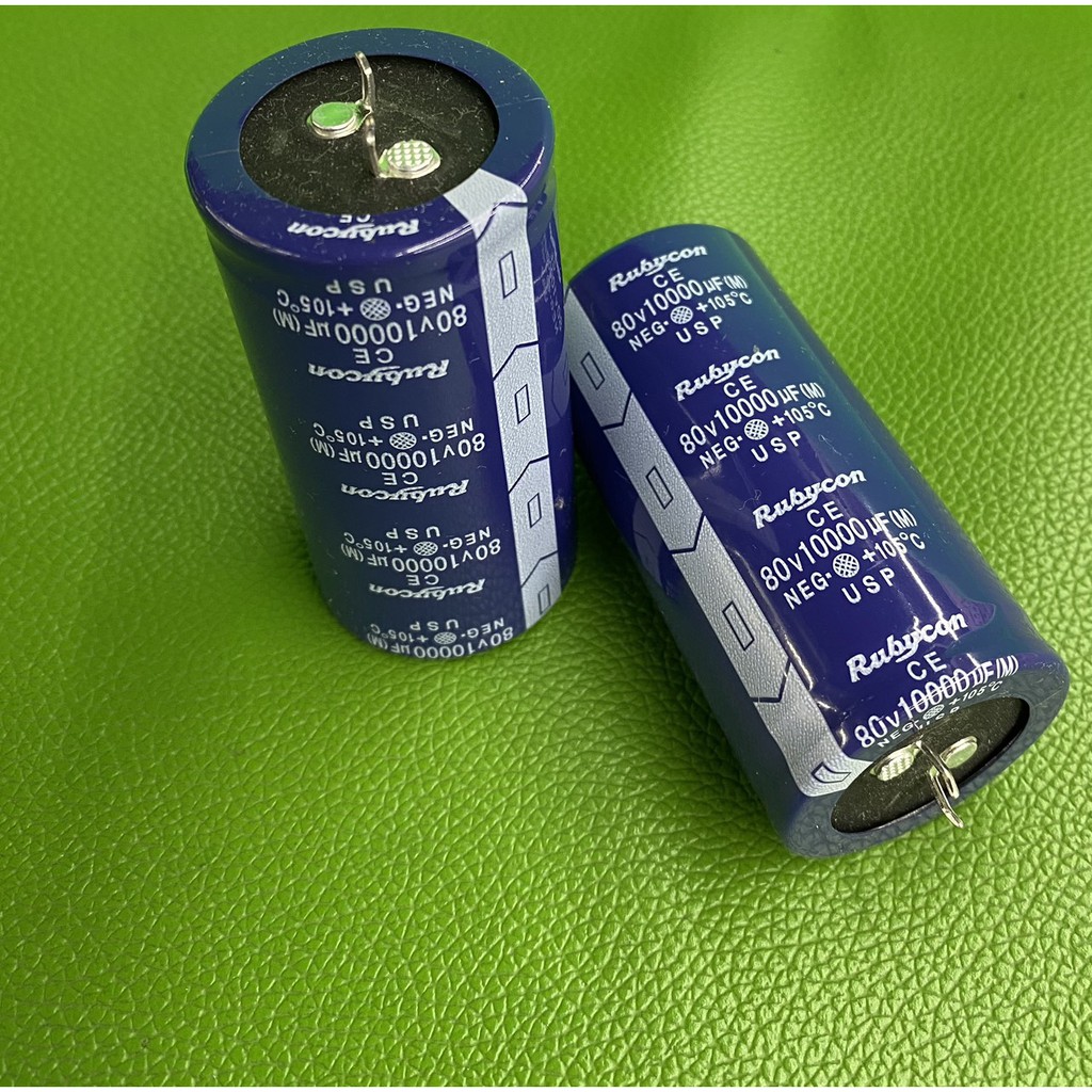 Tụ lọc nguồn rubycon 80v 10.000uf