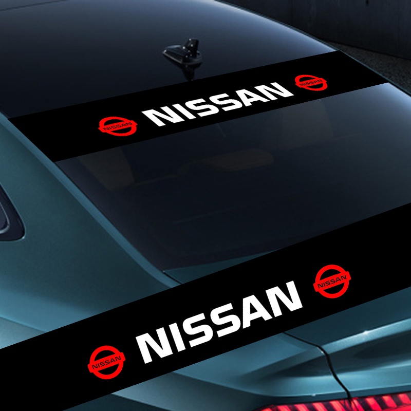 Miếng Dán Trang Trí Kính Chắn Gió Trước Sau Cho Nissan March Note Livina X-trail Navara Almera