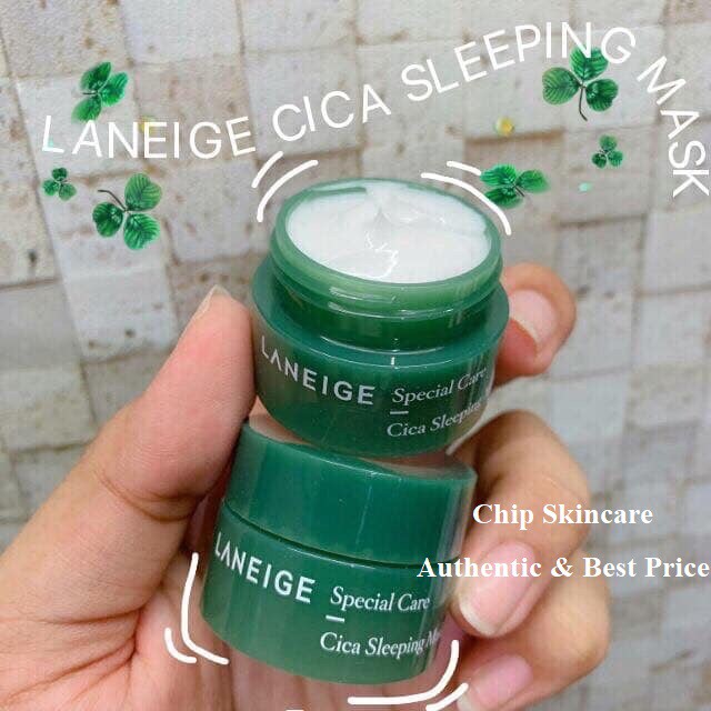 [Minisize 10ml] Mặt nạ ngủ Laneige Cica Sleeping Mask - Chip Skincare