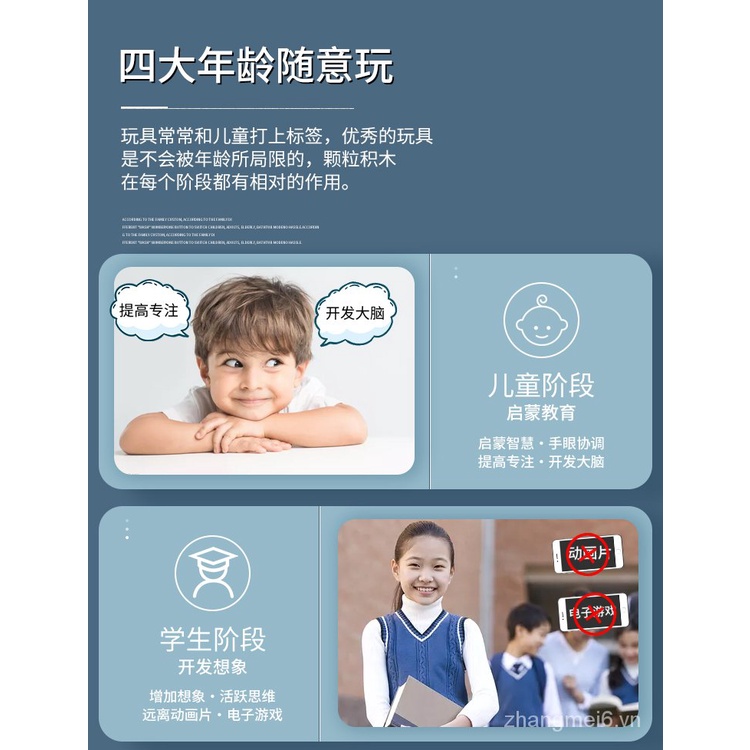 Đồ chơi lắp ghép hình chú gấu cho trẻ em
