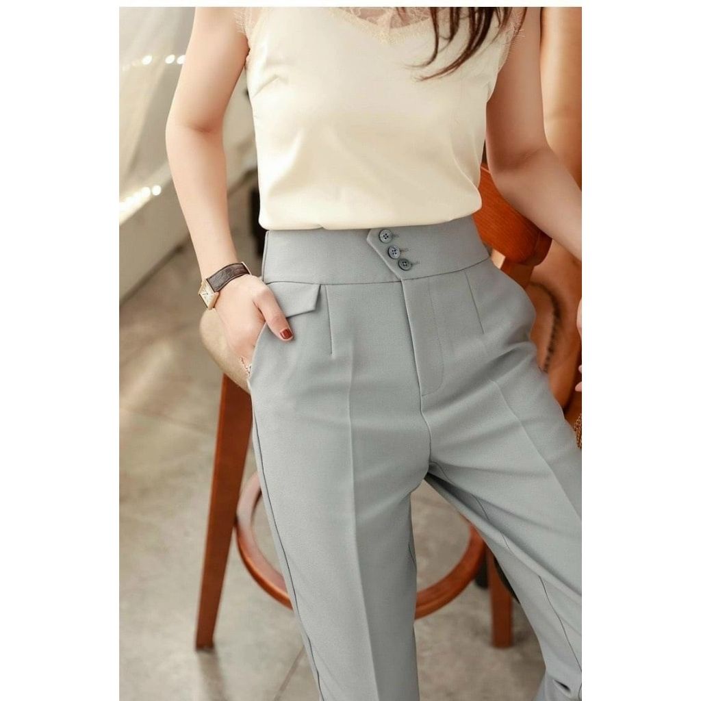 Quần Baggy Công Sở 3 Khuy