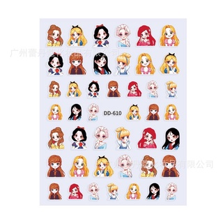 Sticker hoạt hình, gấu… dán móng