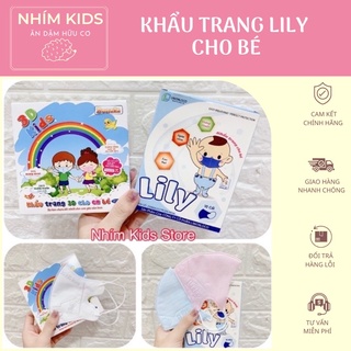 Khẩu trang Lily cho bé (hộp 10 cái)