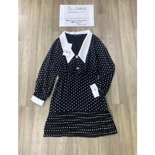 Đầm chấm bi zara