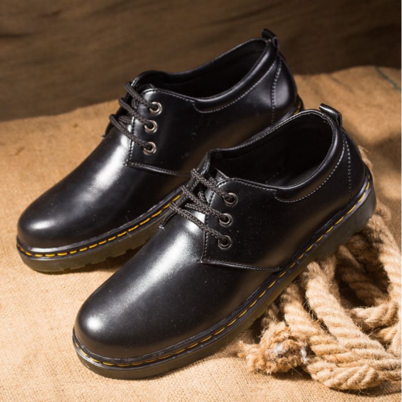 Giày Da Nam Dáng Boot Chất Da Đẹp, Chống Thấm Nước. M353 - Aroti