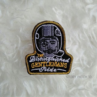 Sticker ủi thêu hình xe đạp