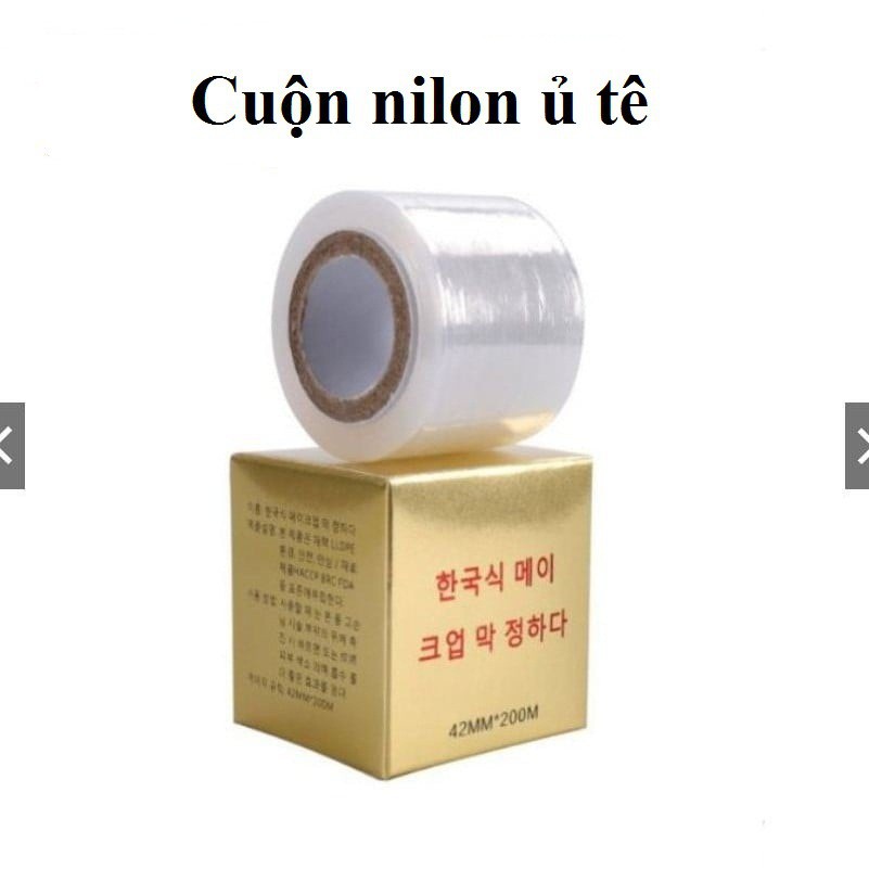 Cuộn băng dính ủ tê mày mí môi có hộp cắt