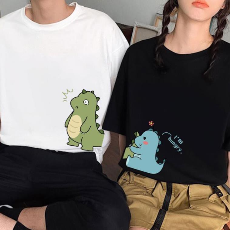 BÁN CHẠY - ❤️SIÊU ĐẸP❤️ Áo đôi khủng long siêu HOT cực dễ thương - Giá chỉ 1 áo /uy tín gia tốt nhất