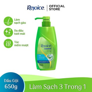 Dầu Gội Rejoice Sạch Gàu 3 Trong 1 650g