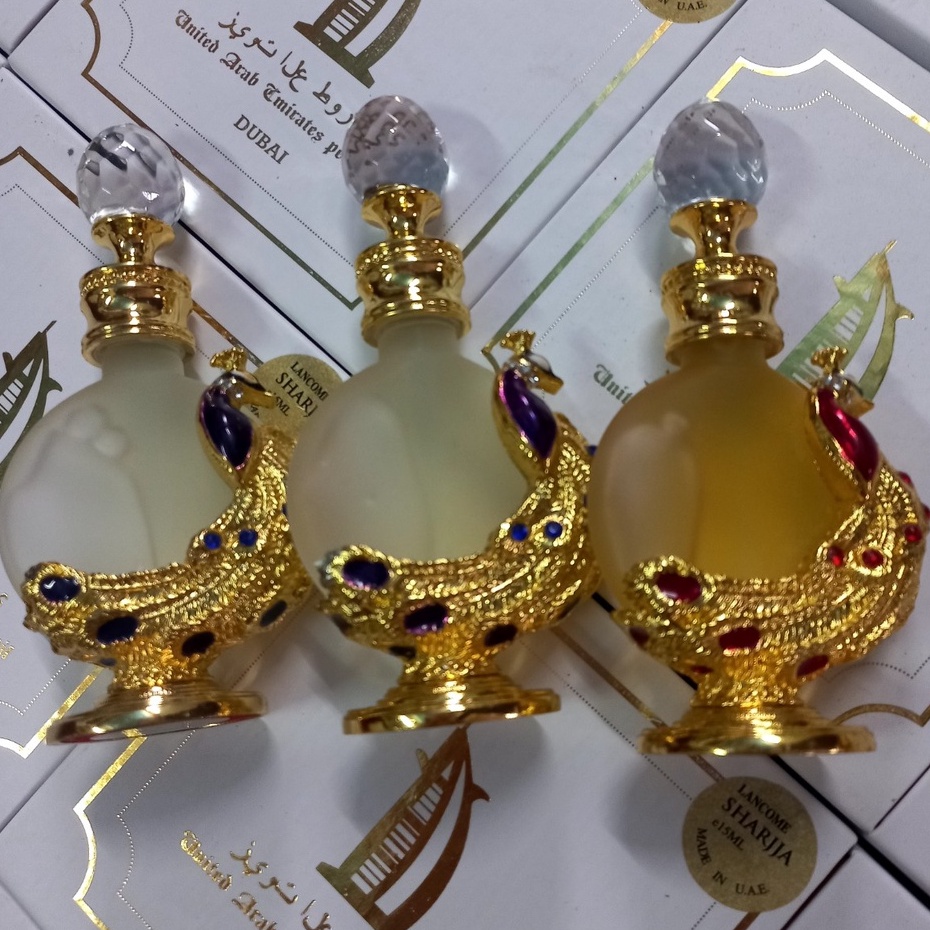 Tinh Dầu Nước Hoa DUBAI Hình Con Công Chất Lượng Tốt