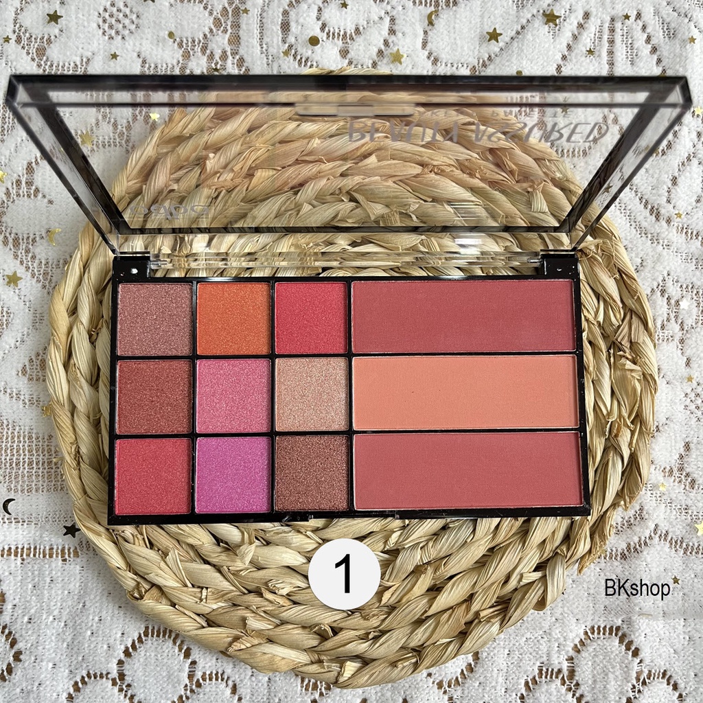 [Thái Lan] Set Phấn Mắt - Má Hồng Odbo Beauty Assured OD1029