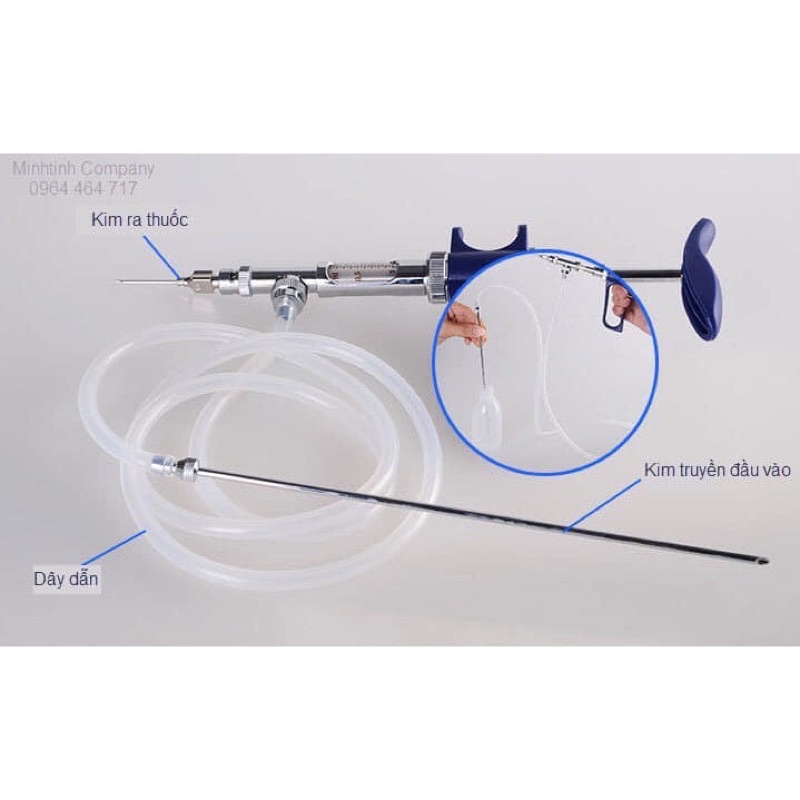 Xi lanh SOCOREX tự động dùng cho gia cầm 0.5ml và 1ml