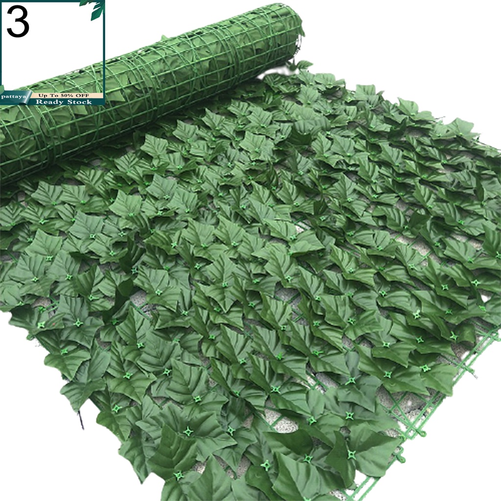 Hàng rào lá giả 50x100cm trang trí sân vườn sinh động