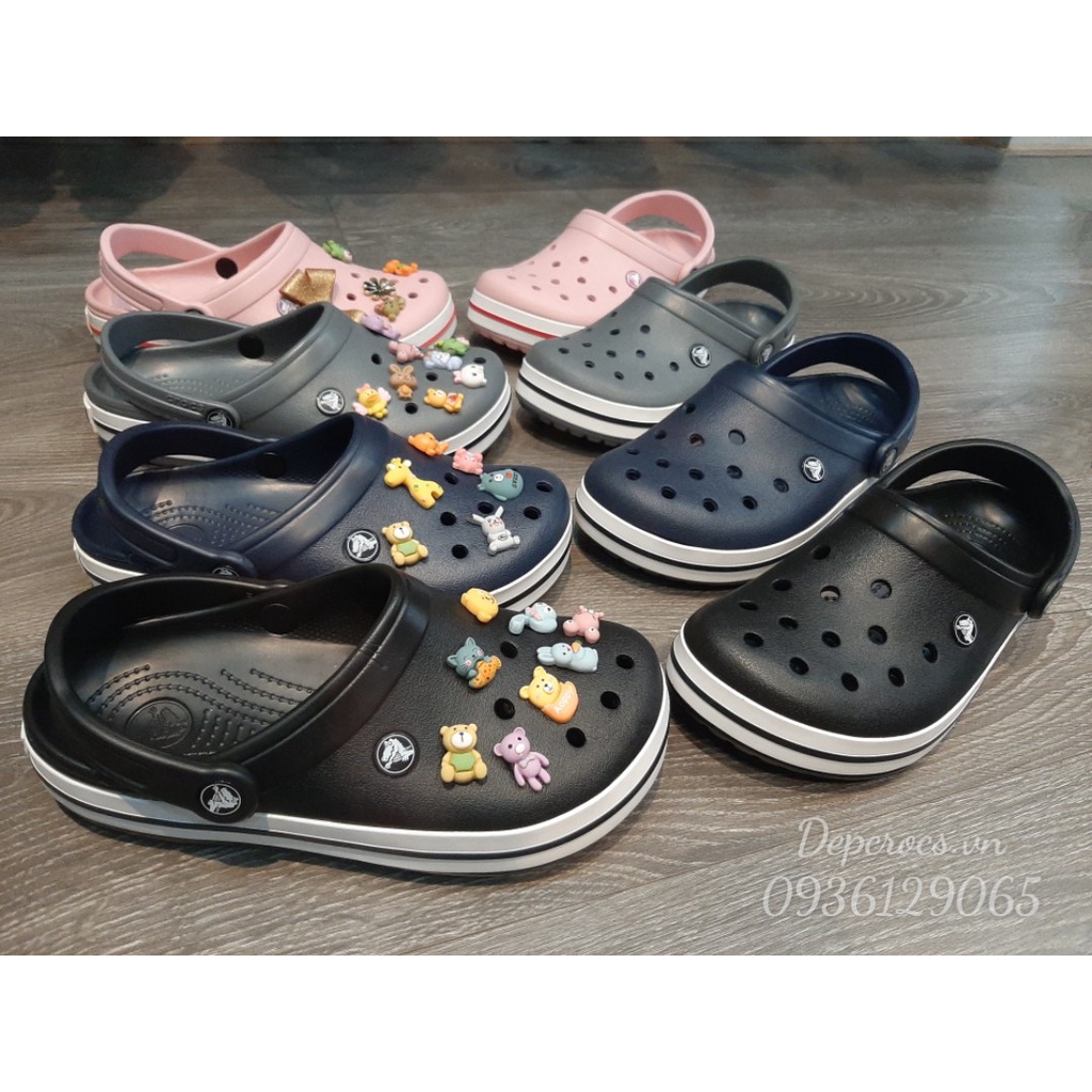 (Chính Hãng) Dép Sục Crocs Band Chính Hãng Tặng Kèm Stickers (bảng màu 1)  - Crocs House