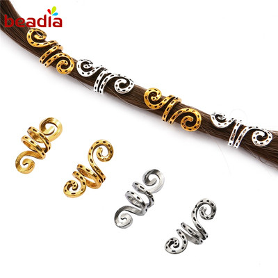 BEADIA Dây Buộc Tóc Hình Rắn Đính Hạt Thời Trang Cho Nữ