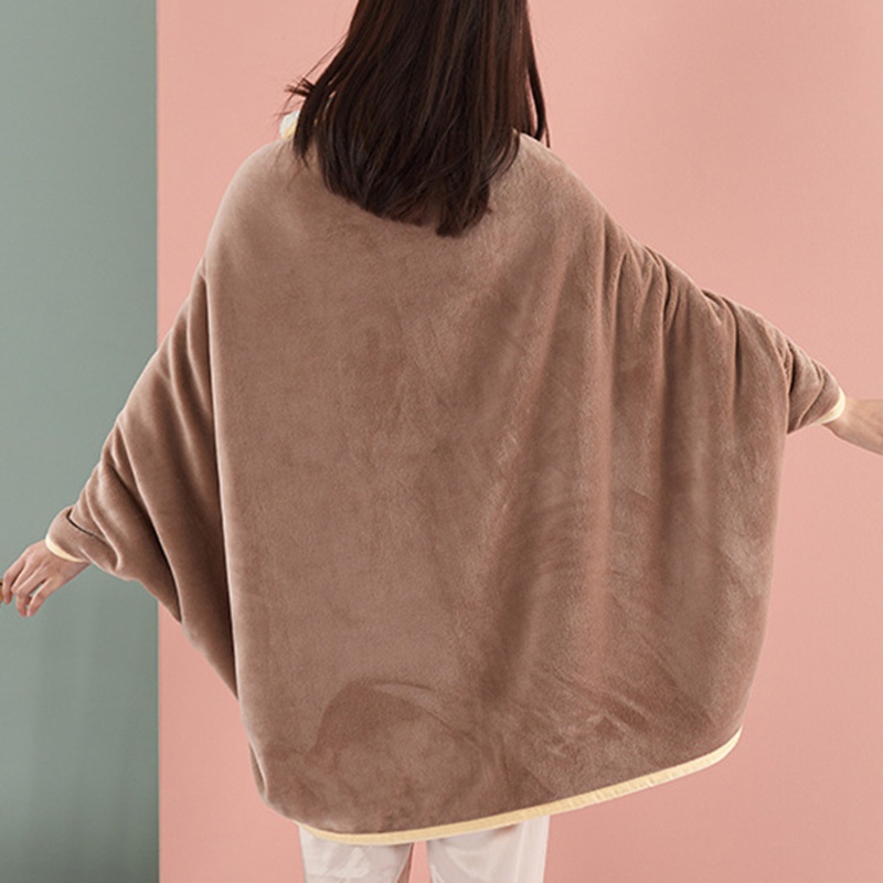 Khăn Choàng Hai Lớp Dày Dặn Giữ Ấm Mùa Đông Cho Nữ