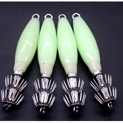 Set 5 Mồi Giả Nhử Cá Hình Con Tôm Gắn Kèm Móc Câu