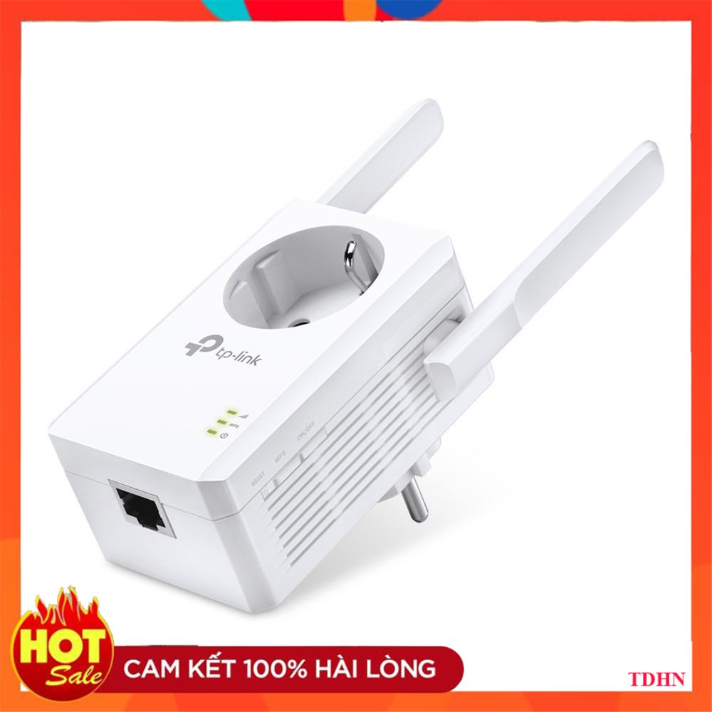 [Hãng] TP-Link Bộ mở rộng sóng Wifi chuẩn N 300Mbps Tích hợp ổ cắm điện -TL-WA860RE -Hãng phân phối chính thức