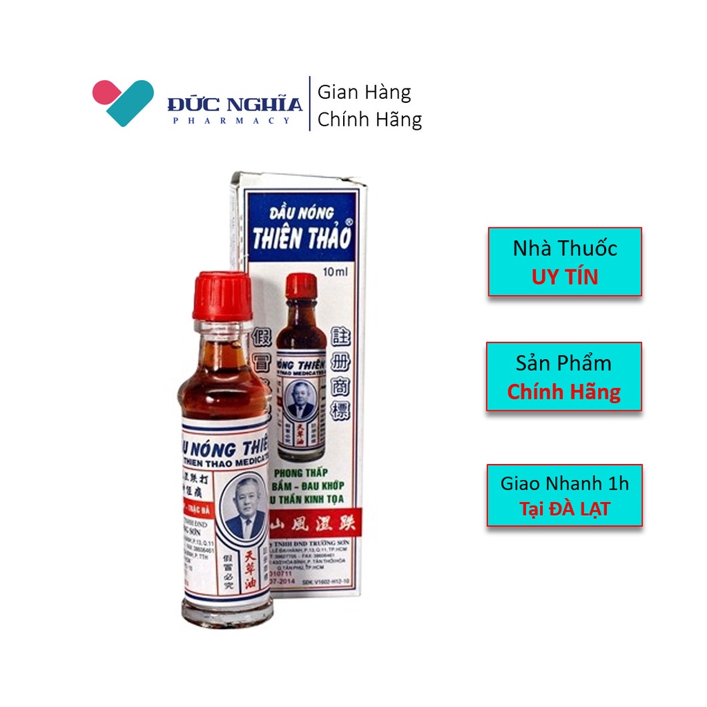 Dầu Nóng Thiên Thảo 10ml