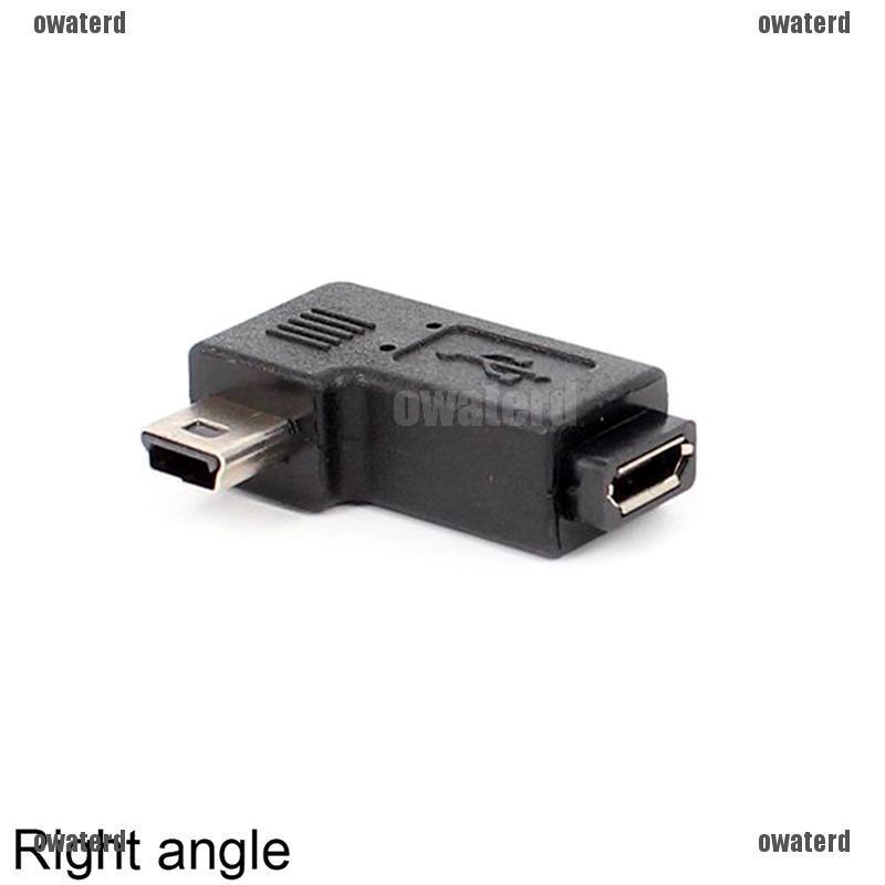 OPD Thiết bị chuyển đổi góc vuông mini USB Type A Male sang Micro USB Female