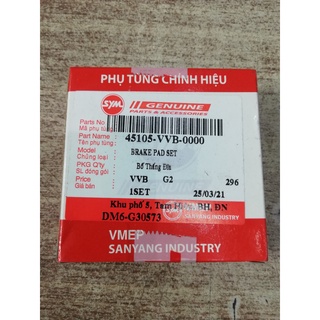 Bố thắng đĩa xe Sym Shark 125cc/Joyride