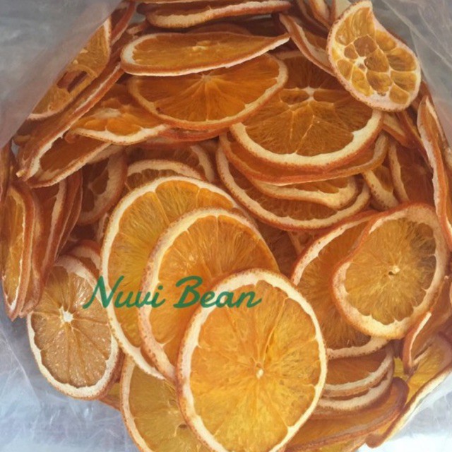 100g cam vàng sấy lạnh, detox trái cây