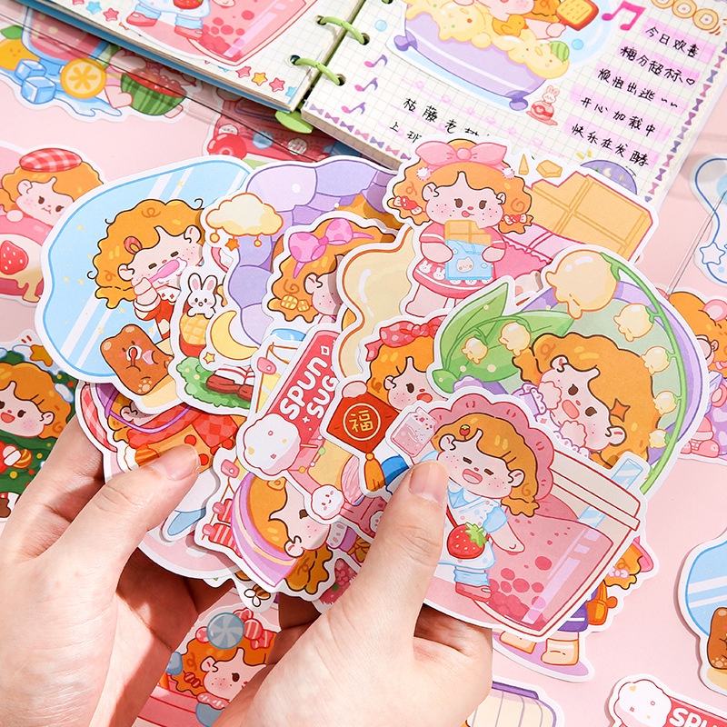 Set 90 Giấy Ghi Chú Họa Tiết Hoạt Hình Đáng Yêu