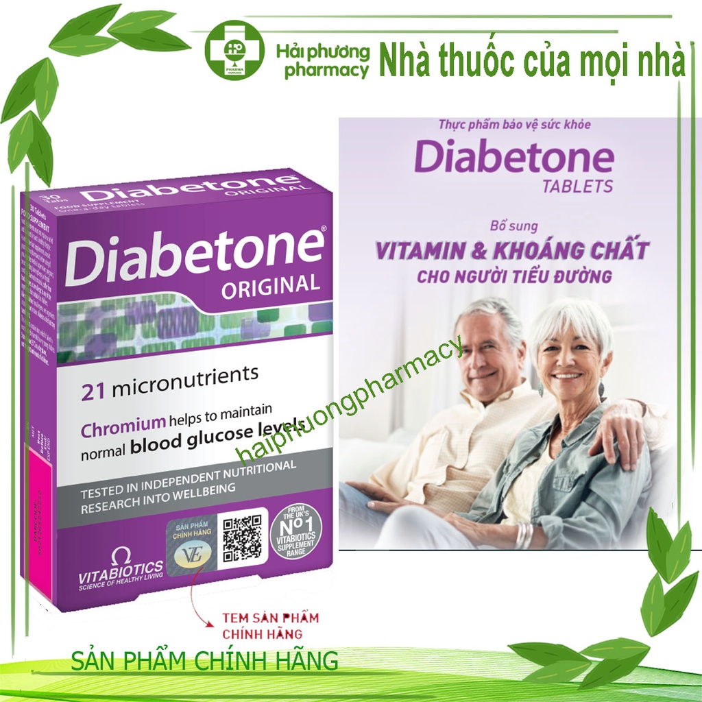 Diabeton hộp 30 viên , Ngăn ngừa biến chứng của bệnh tiểu đường. Duy trì sự ổn định của đường huyết