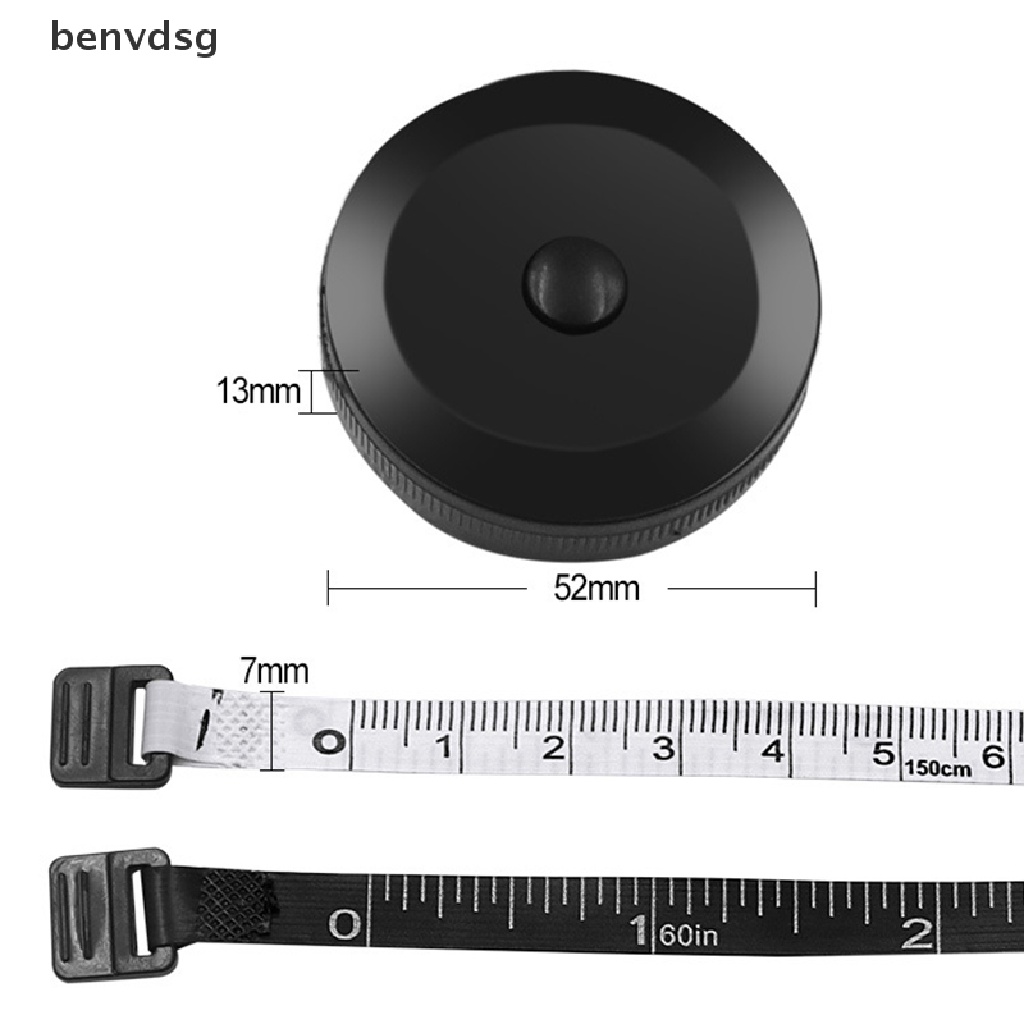 Thước dây dài 150cm đo may quần áo tiện dụng cho thợ may