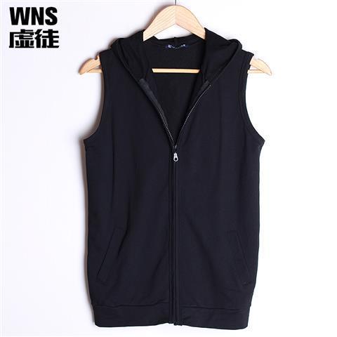 Áo Khoác cardigan Dệt Kim Mỏng Sát Nách Dáng Ôm Có Khóa Kéo Thời Trang Xuân Thu Cho Nam