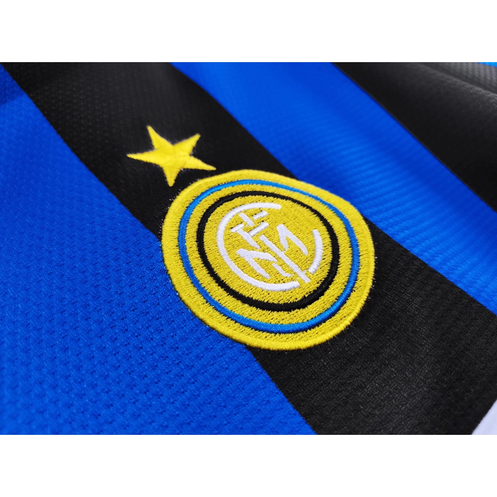 Spot mùa giải 1998-99 inter milan sân nhà jersey áo bóng đá thể thao