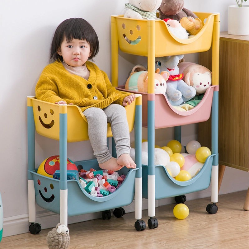 Kệ Đựng Đồ Chơi / Sách / Đồ Ăn Vặt Nhiều Tầng Cho Bé