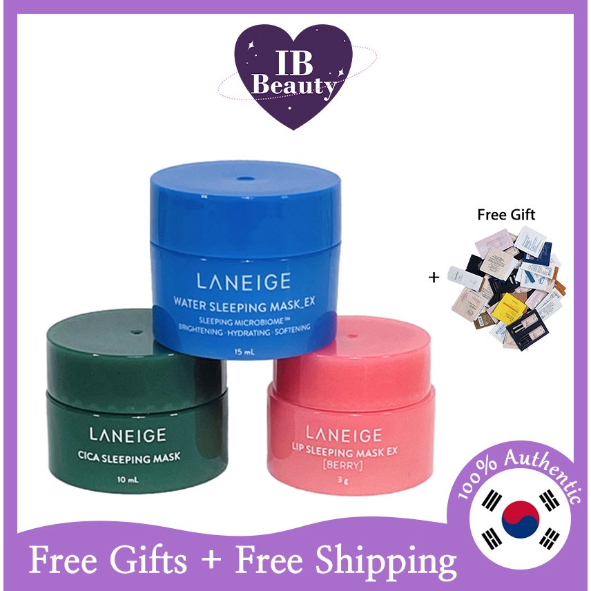 Mặt Nạ Ngủ LANEIGE Cao Cấp 3 Loại Tùy Chọn