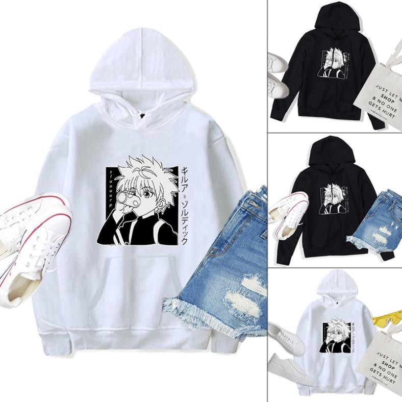 HOT- áoHoodie Hunter x Hunter siêu trắng cực đẹp